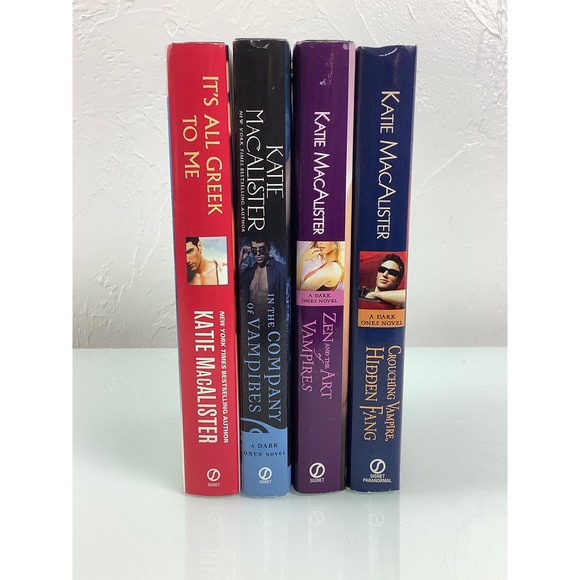 Katie MacAlister Vampire A Darks nest novel HC bundle of 4 books EUC - Picture 1 of 12